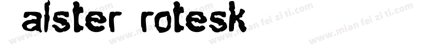 BC Falster Grotesk M字体转换